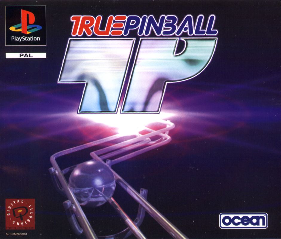 True Pinball box art for Sega Saturn